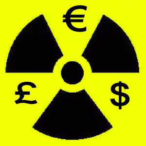 Nuclear Sign And Money Symbols - Photo by Cannedcat