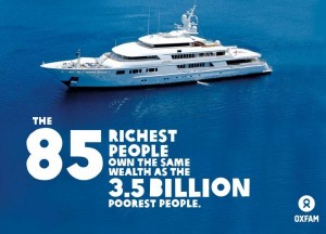 85 Richest People - Photo by Oxfam