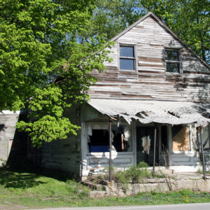 Dilapidated House In Indiana