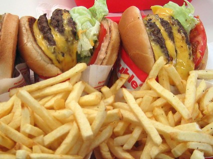 In-N-Out_triple_cheeseburger_fries -  Photo by Christian Razukas