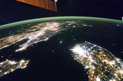 North Korea At Night