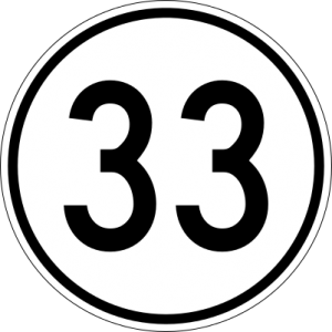 33 Sign