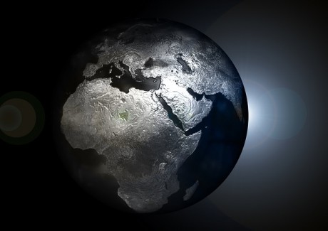 Globe Earth World Planet Ominous - Public Domain