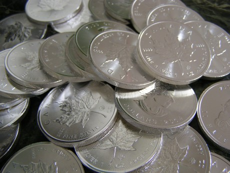 Silver Coins - Public Domain