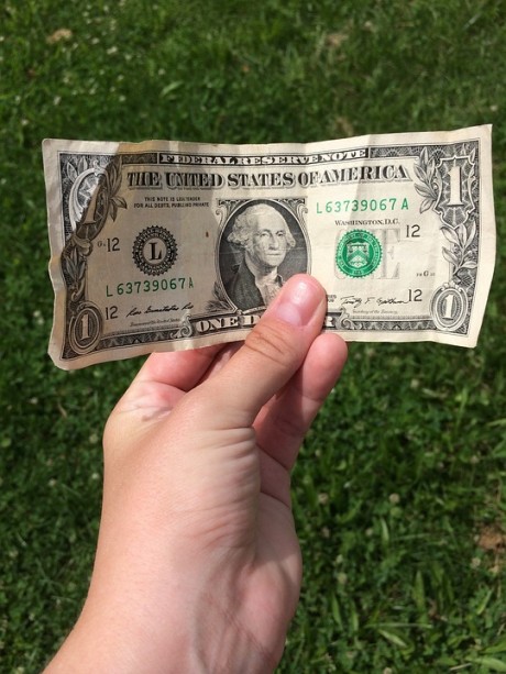 One Dollar Bill - Public Domain