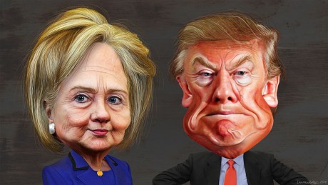 hillary-clinton-vs-donald-trump-photo-by-donkeyhotey