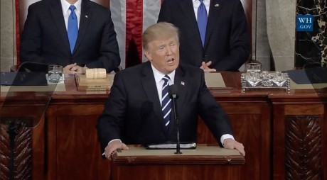 Donald Trump's Speech To A Joint Session Of Congress - Public Domain