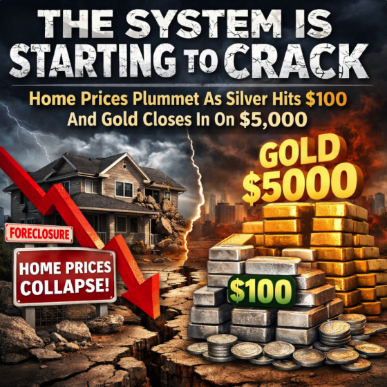 The System Is Starting To Crack – Home Prices Plummet As Silver Hits $100 And Gold Closes In On $5,000