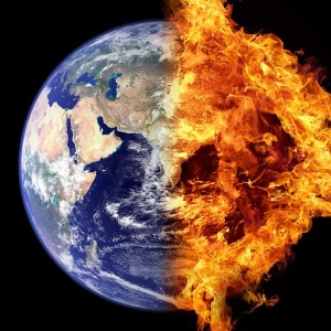 World On Fire - Public Domain